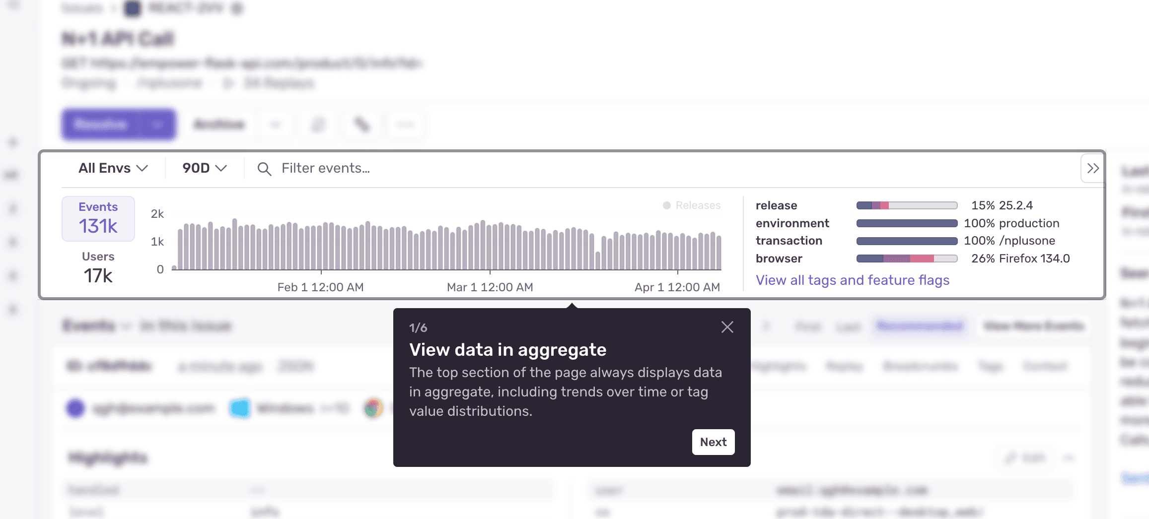 The stylish final look we're going to build for our product tour
